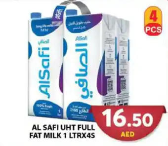 Grand Hyper Market AL SAFI UHT FULL FAT MILK 1 LTRX4S offer