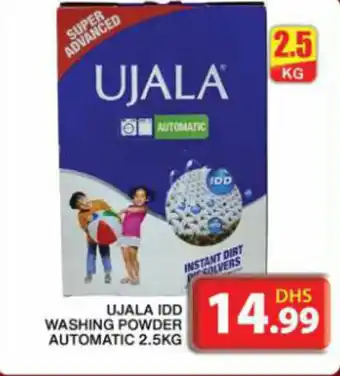 Grand Hyper Market UJALA IDD WASHING POWDER AUTOMATIC 2.5KG offer