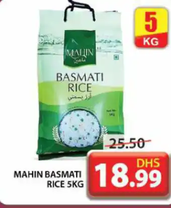 Grand Hyper Market MAHIN BASMATI RICE 5KG offer