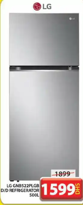Grand Hyper Market LG GNB522PLGB D/D REFRIGERATOR 500L offer
