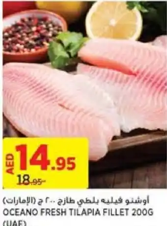 Aswaaq OCEANO FRESH TILAPIA FILLET 200G offer