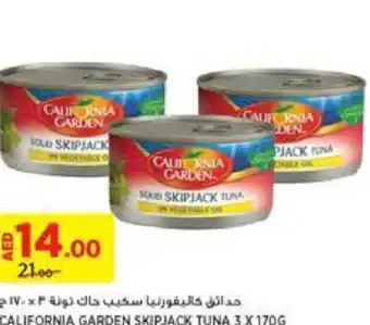 Aswaaq CALIFORNIA GARDEN SKIPJACK TUNA 3 X 170G offer