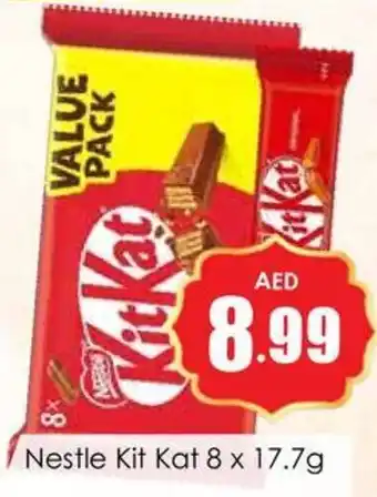 Amber Nestle Kit Kat 8 x 17.7g offer