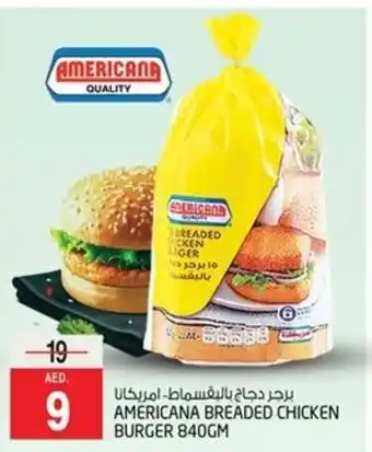 Safari Hypermarket AMERICANA BREADED CHICKEN BURGER 840GM offer