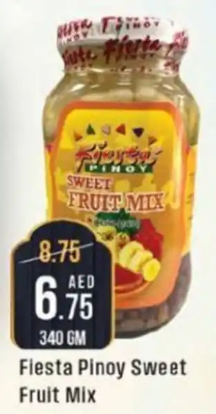 West Zone Supermarket Fiesta Pinoy Sweet Fruit Mix 340gm offer