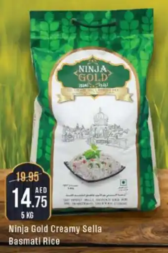 West Zone Supermarket Ninja Gold Creamy Sella Basmati Rice 5kg offer