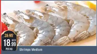 West Zone Supermarket Shrimps Medium per kg offer
