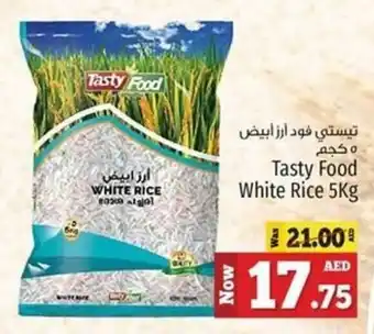 Kenz Hypermarket Tasty Food White Rice 5Kg offer