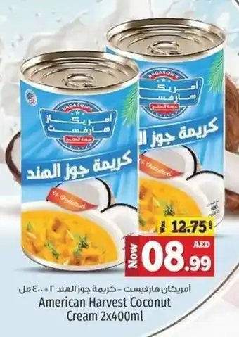 Kenz Hypermarket American Harvest Coconut Cream 2x400ml offer