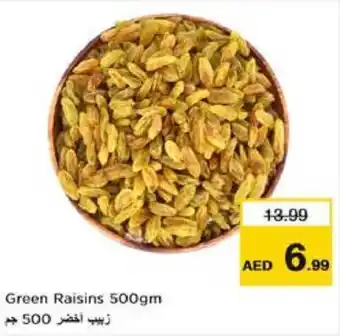 Nesto Green Raisins 500gm offer