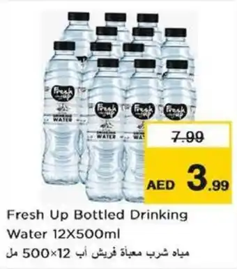 Nesto Fresh Up Bottled Drinking Water 12X500ml offer