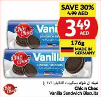 Viva Chic n Choc Vanilla Sandwich Biscuits 176g offer