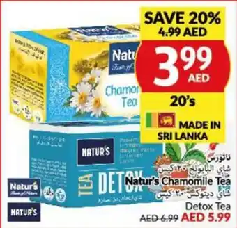 Viva Natur's Chamomile Tea 20's offer