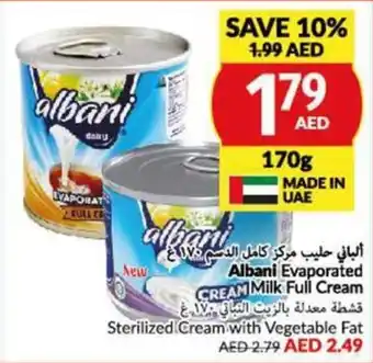 Viva Albani Evaporated Milk Full Cream 170g offer