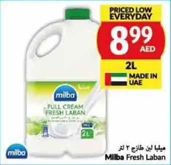 Viva Milba Fresh Laban 2L offer