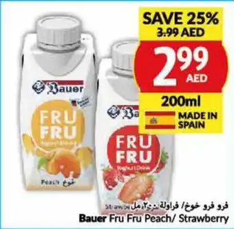 Viva Bauer Fru Fru Peach / Strawberry 200mL offer