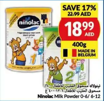 Viva Ninolac Milk Powder 0-6 / 6-12 400g offer