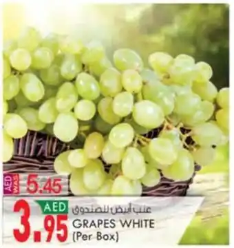 KM Trading GRAPES WHITE (Per Box) offer