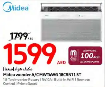 Carrefour Midea wonder A CMWT4WG 18CRN11.5T offer