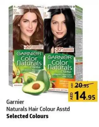 Al Hoot Garnier Naturals Hair Colour Asstd Selected Colours offer