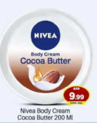 Bigmart Nivea Body Cream Cocoa Butter 200 MI offer