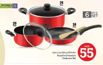 Nesto Royalford Nonstick Cookware Set offer