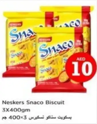 Nesto Neskers Snaco Biscuit 3X400gm offer