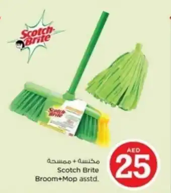 Scotch Brite Broom+Mop asstd.