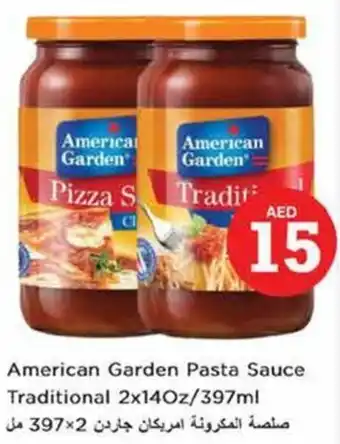 Nesto American Garden Pasta Sauce Traditional 2x140z 397ml offer
