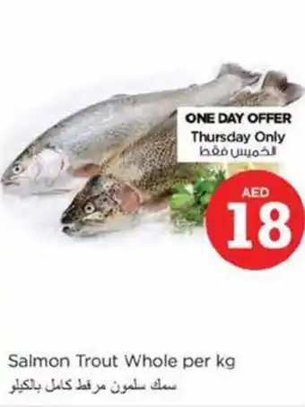 Nesto Salmon Trout Whole per kg offer