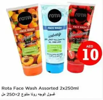 Nesto Rota Face Wash Assorted 2x250ml offer