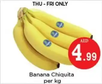 Nesto Banana Chiquita per kg offer