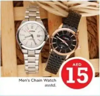 Nesto Men's Chain Watch asstd. offer