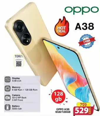 Grand Hyper Market OPPO A38 6GB 128GB offer