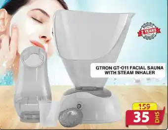 Grand Hyper Market GTRON GT 011 FACIAL SAUNA WITH STEAM INHALER offer