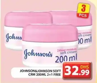 Grand Hyper Market JOHNSON SOFT CRM 200ML offer