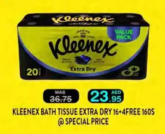 Choithrams KLEENEX BATH TISSUE EXTRA DRY offer