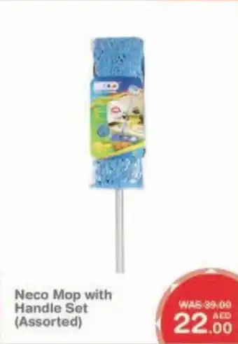 Choithrams Neco Mop with Handle Set (Assorted) offer