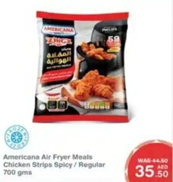 Choithrams Americana Air Fryer Meals Chicken Strips Spicy / Regular 700 gms offer