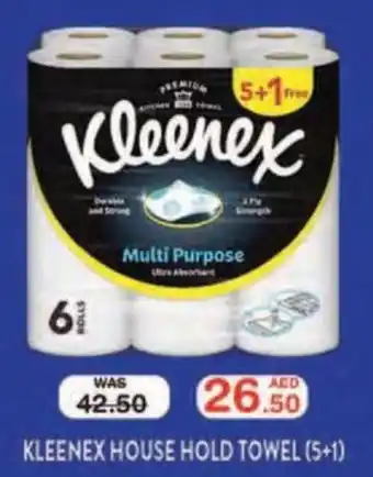 Choithrams KLEENEX HOUSE HOLD TOWEL 5+1 offer