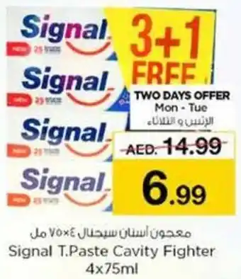 Nesto Signal T.Paste Cavity Fighter 4 x 75ml offer