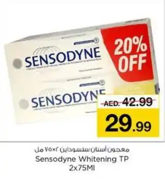 Nesto Sensodyne Whitening TP 2 x 75mL offer