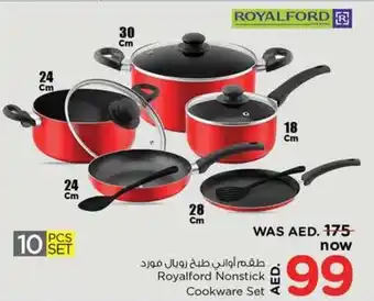 Nesto Royalford Nonstick Cookware Set offer