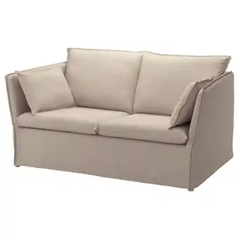 Ikea BacksÄlen 2-seat sofa, Katorp natural offer