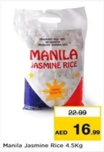 Nesto Manila Jasmine Rice 4.5Kg offer