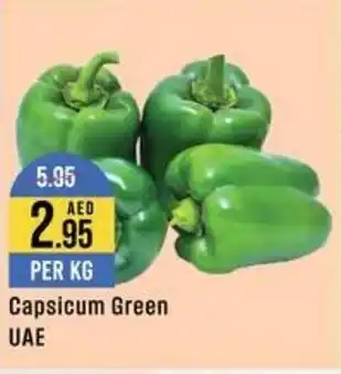 West Zone Supermarket Capsicum Green offer