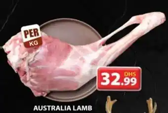 Grand Hyper Market AUSTRALIA LAMB PER KG offer