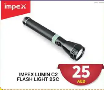 Grand Hyper Market IMPEX LUMIN C2 FLASH LIGHT 2SC offer