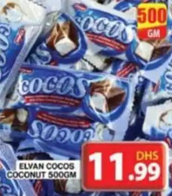 Grand Mall Sharjah ELVAN COCOS COCONUT 500GM offer