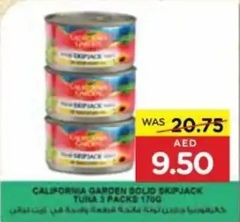 Abu Dhabi Coop CALIFORNIA GARDEN SOLID SKIPJACK TUNA 3 PACKS 1700 offer